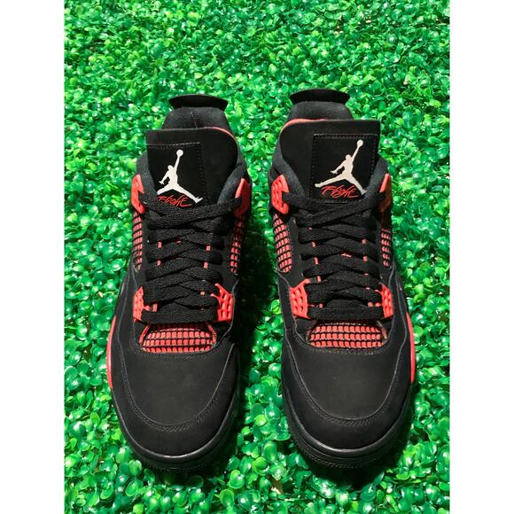 Air Jordan Retro 4 Red Thunders Size 9M No Box CT8527-016 - Picture 3 of 10